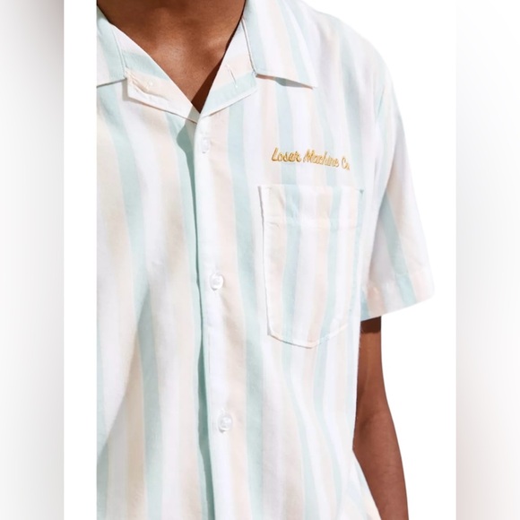 Loser Machine Other - Loser Machine Hellsgate Woven Button Up Shirt - Size Medium - As Seen On OBX